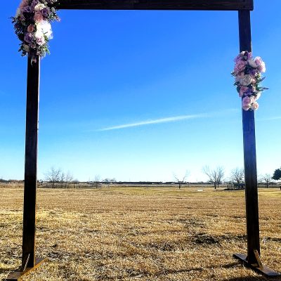 wedding wooden arch